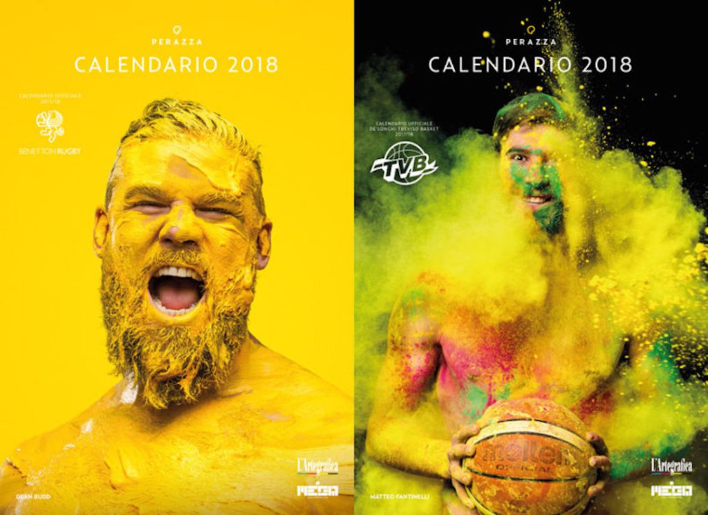 Perazza con Benetton Rugby e Treviso Basket per l’Ospedale di Treviso 1 calendario perazza news 870 794x578 1