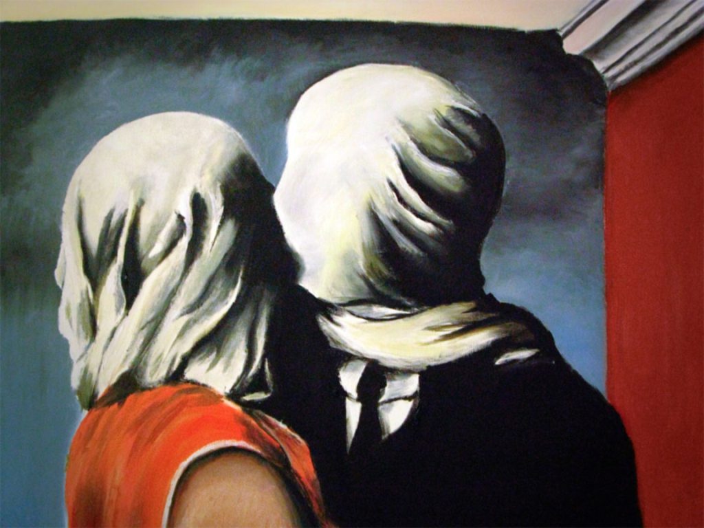 Un mondo di baci 1 magritte gli amanti