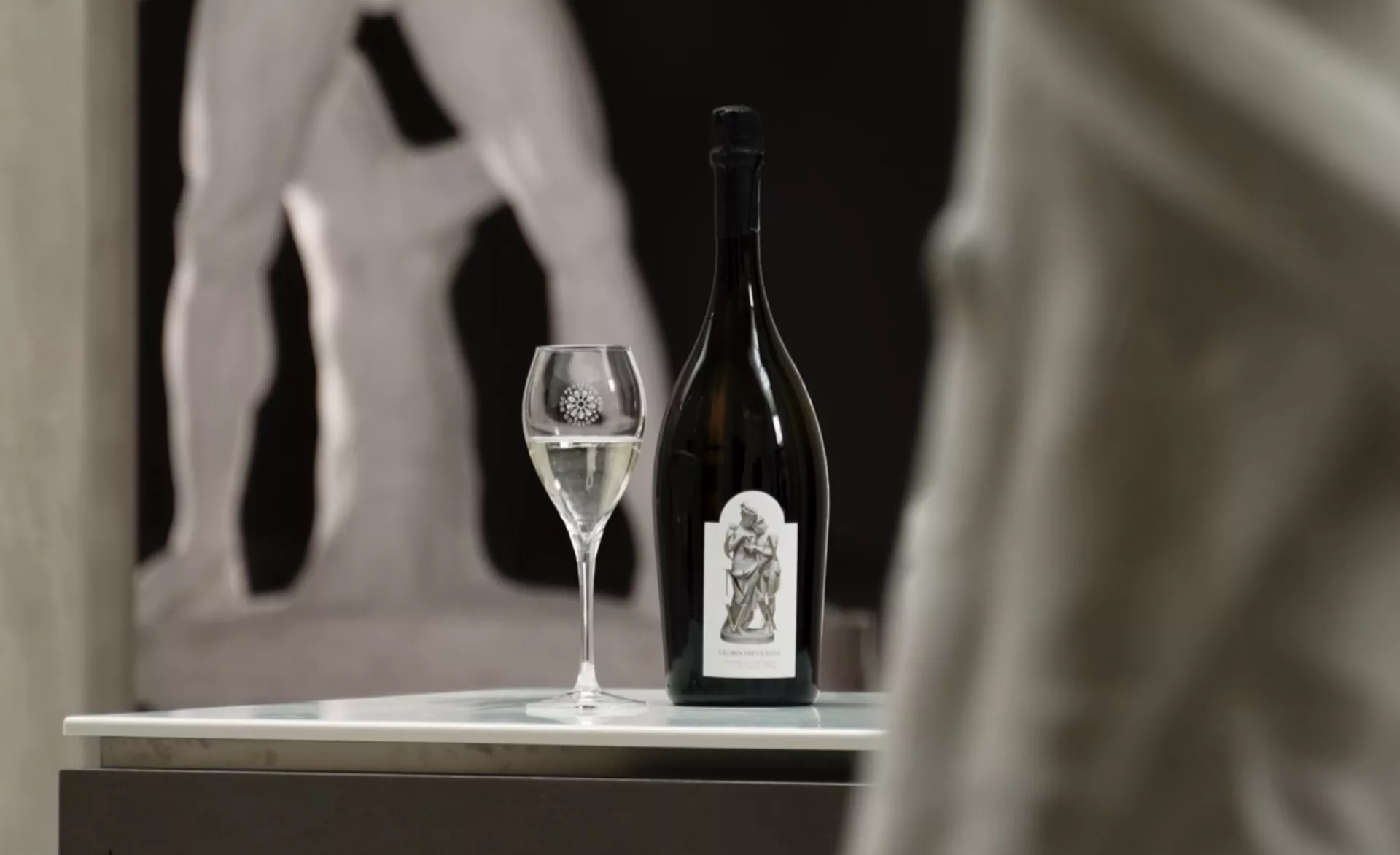 Perazza studio di grafica etichette vino per mostra Canova a Treviso