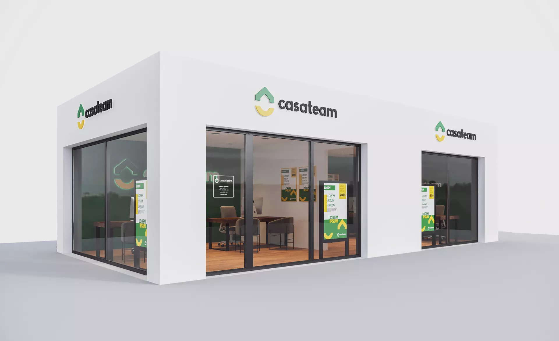 Casateam rebranding agenzie sul territorio