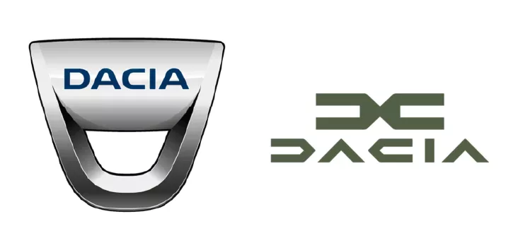 Dacia rebranding logo