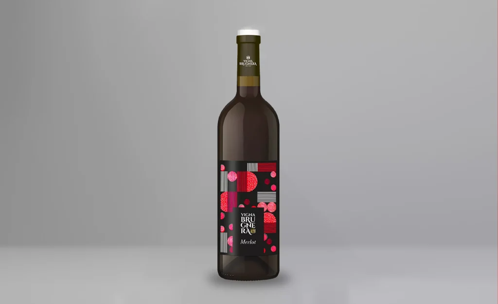 Grafica etichette vino: servizi e casi di studio Perazza srl 6 Perazza studio di grafica Treviso design e grafica etichette Vigna Brugnera nel settore vino
