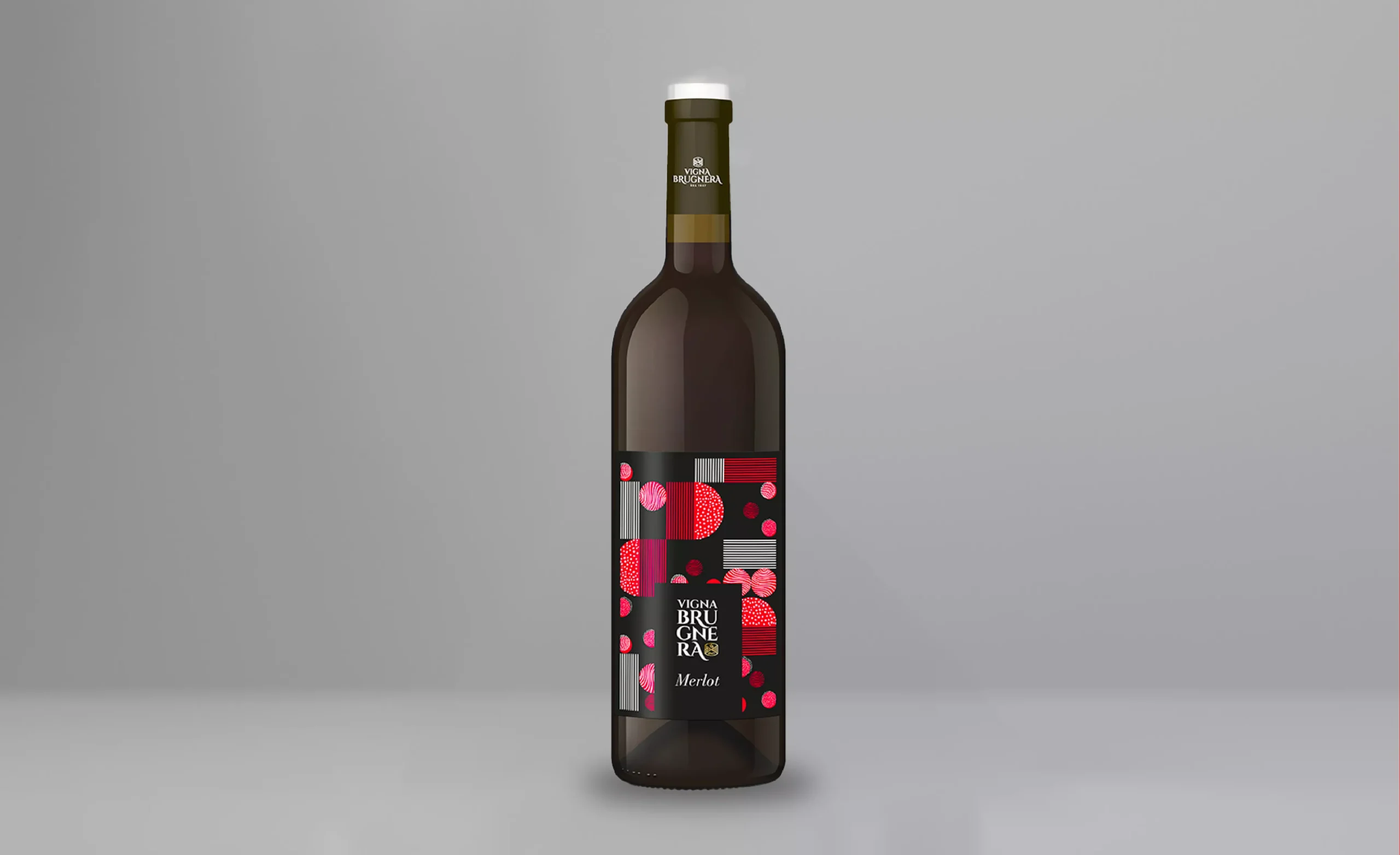 Perazza studio di grafica Treviso design e grafica etichette Vigna Brugnera nel settore vino