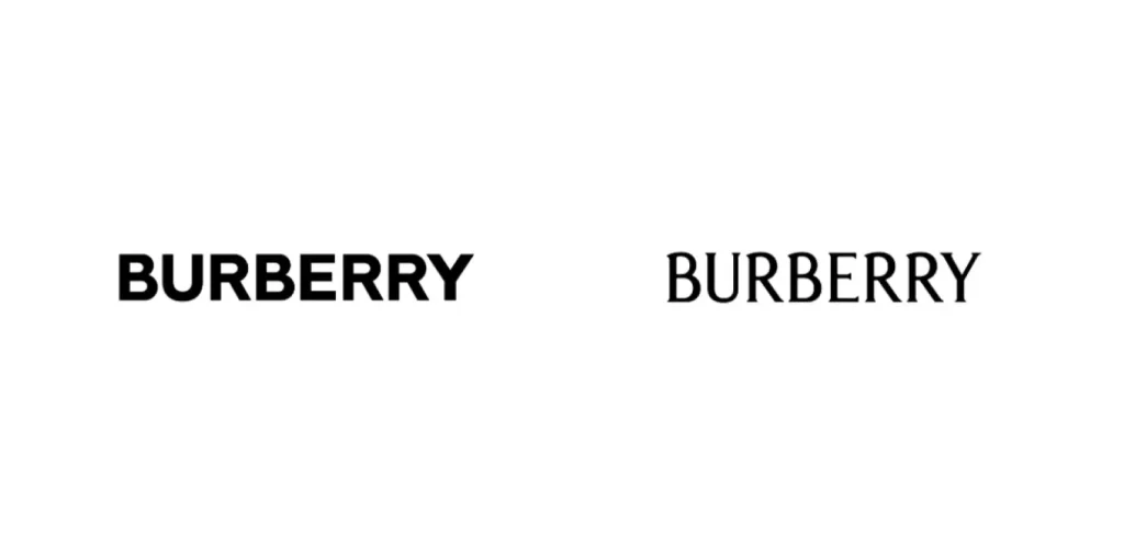 Rebranding moda Burberry