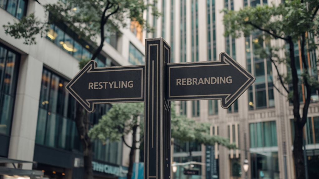 rebranding e restyling differenze, caratteristiche e casi iconici 2024